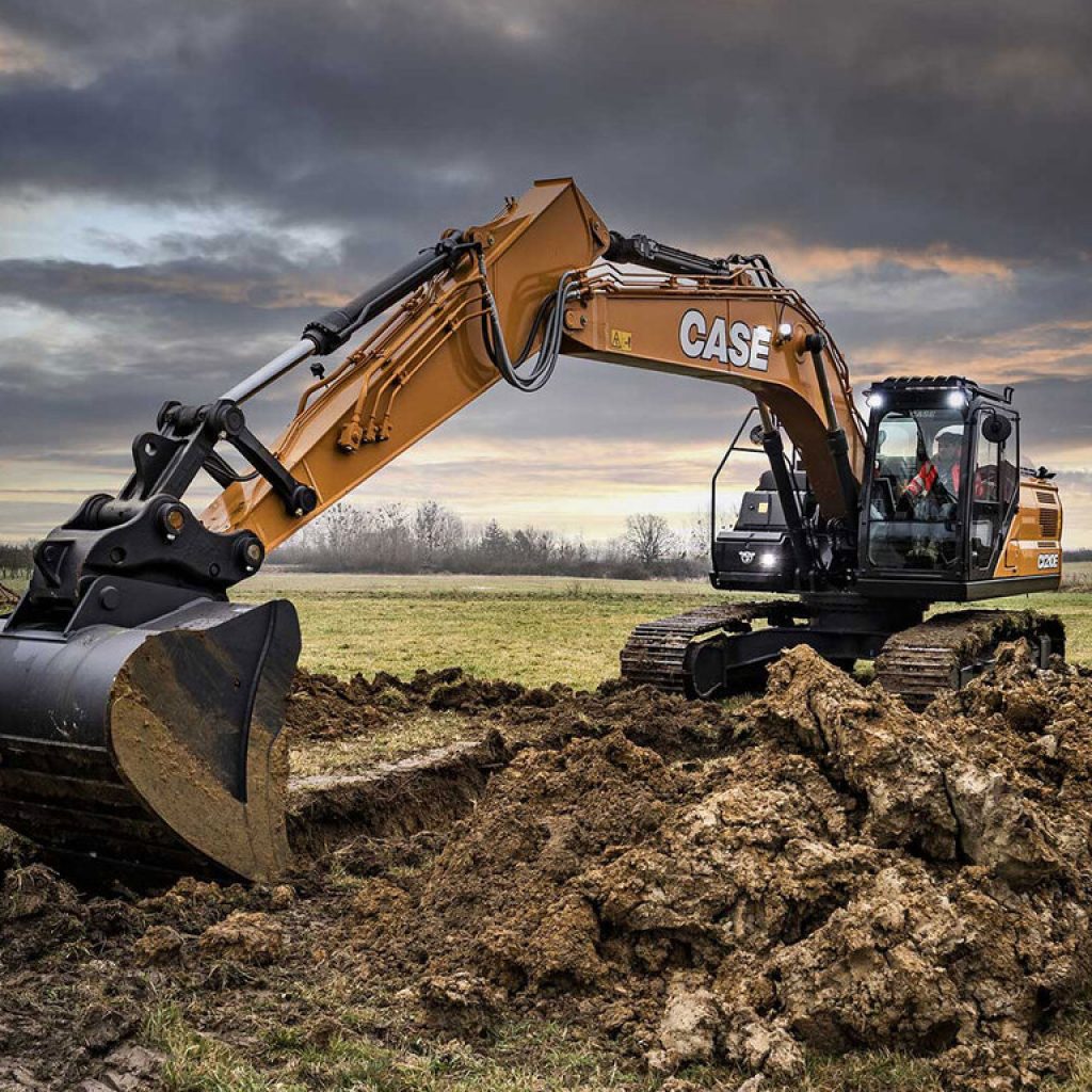 Koparka gąsienicowa CX210E 🚜 Koparka na gąsienicach CX210E 🚜 Koparki gąsienicowe CX210E 🚜