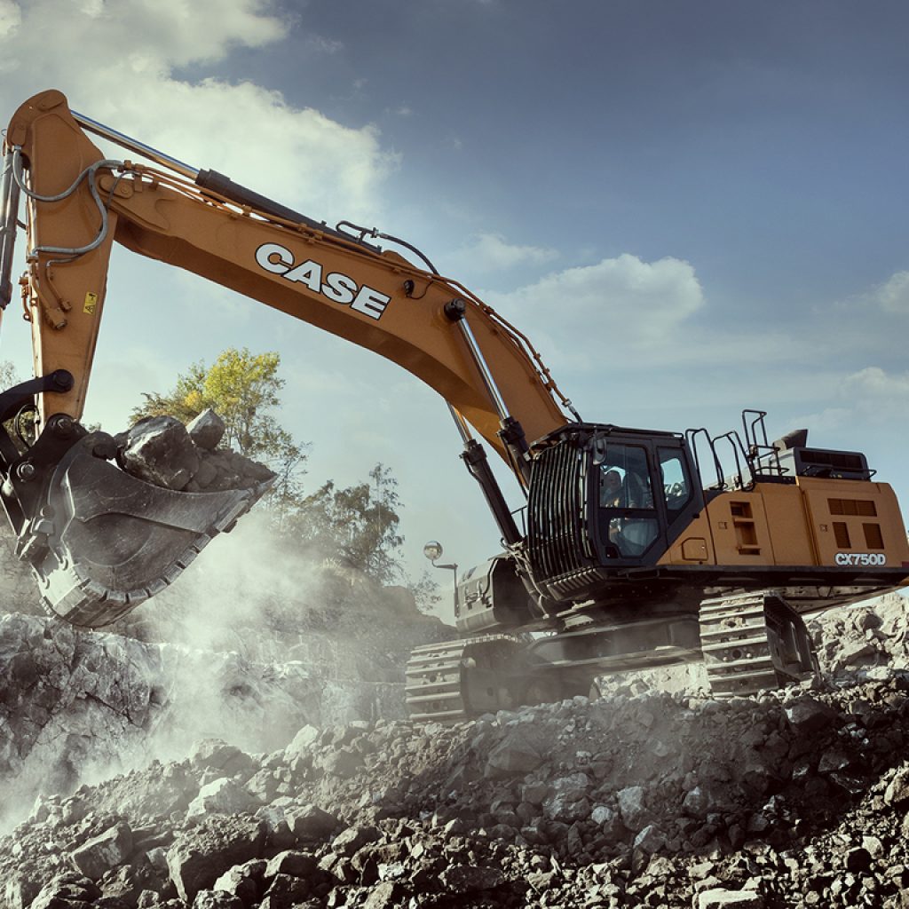 Koparka gąsienicowa CX750D 🚜 Koparka na gąsienicach CX750D 🚜 Koparki gąsienicowe CX750D 🚜