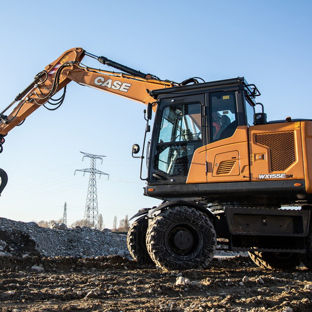 Koparki SR i specjalne WX155E SR 🚜 Koparka kołowa WX155E SR 🚜 Koparka CASE WX155E SR