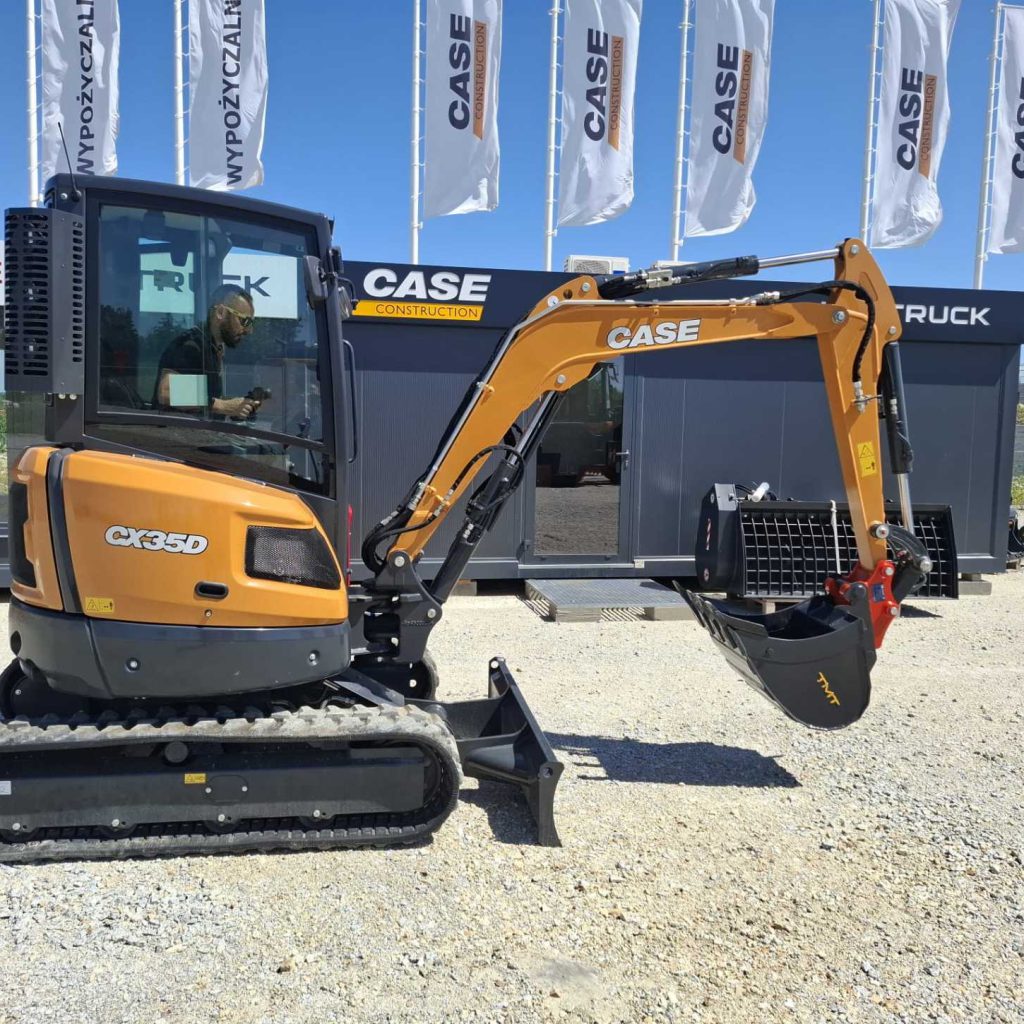 Minikoparka Case cx35d Dolny Śląsk