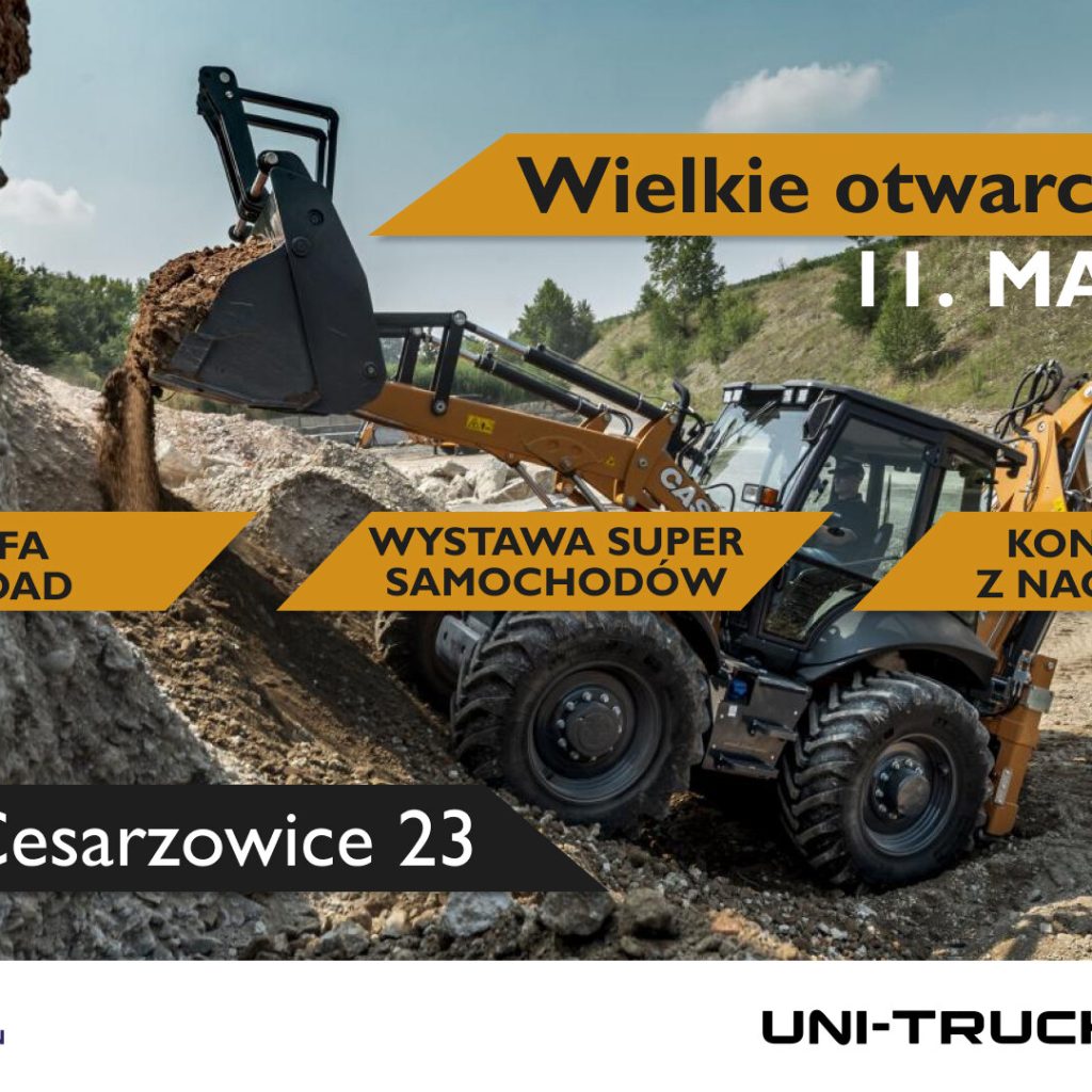 Otwarcie salonu CASE - 11 maja, Cesarzowice