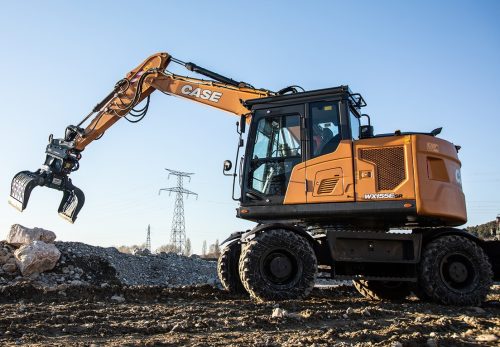 Koparki SR i specjalne WX155E SR 🚜 Koparka kołowa WX155E SR 🚜 Koparka CASE WX155E SR