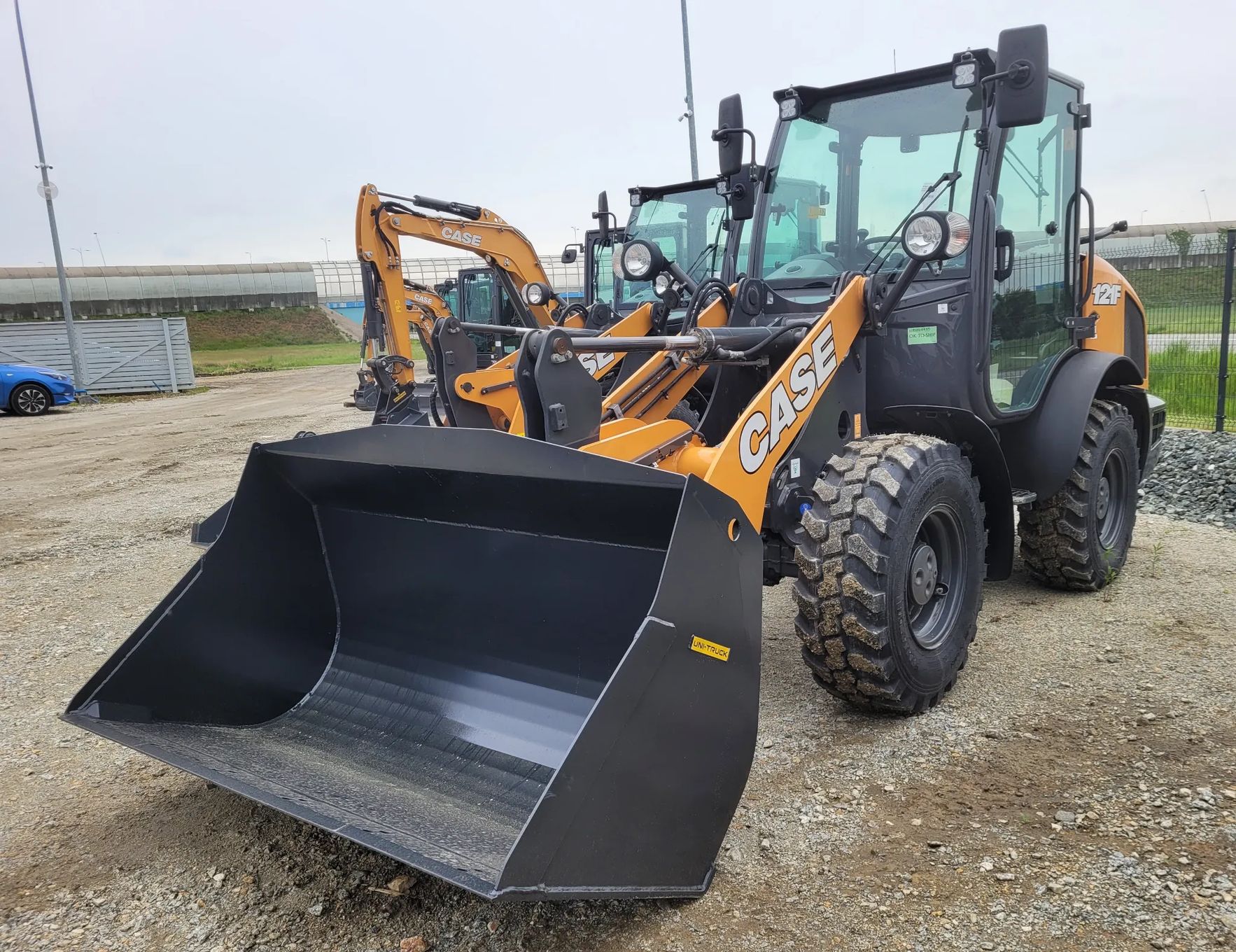 Ładowarka kołowa brukarze tartak kruszywa beton recykling - zdjęcie 15