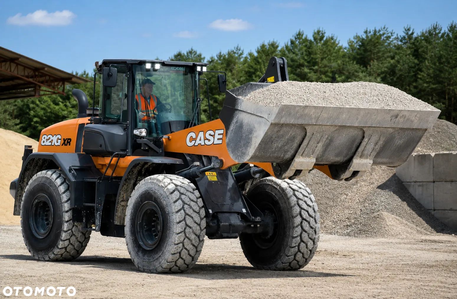 Ładowarka kołowa CASE LONG 20 ton łyżka 4 m recykling beton kruszywa - zdjęcie 2