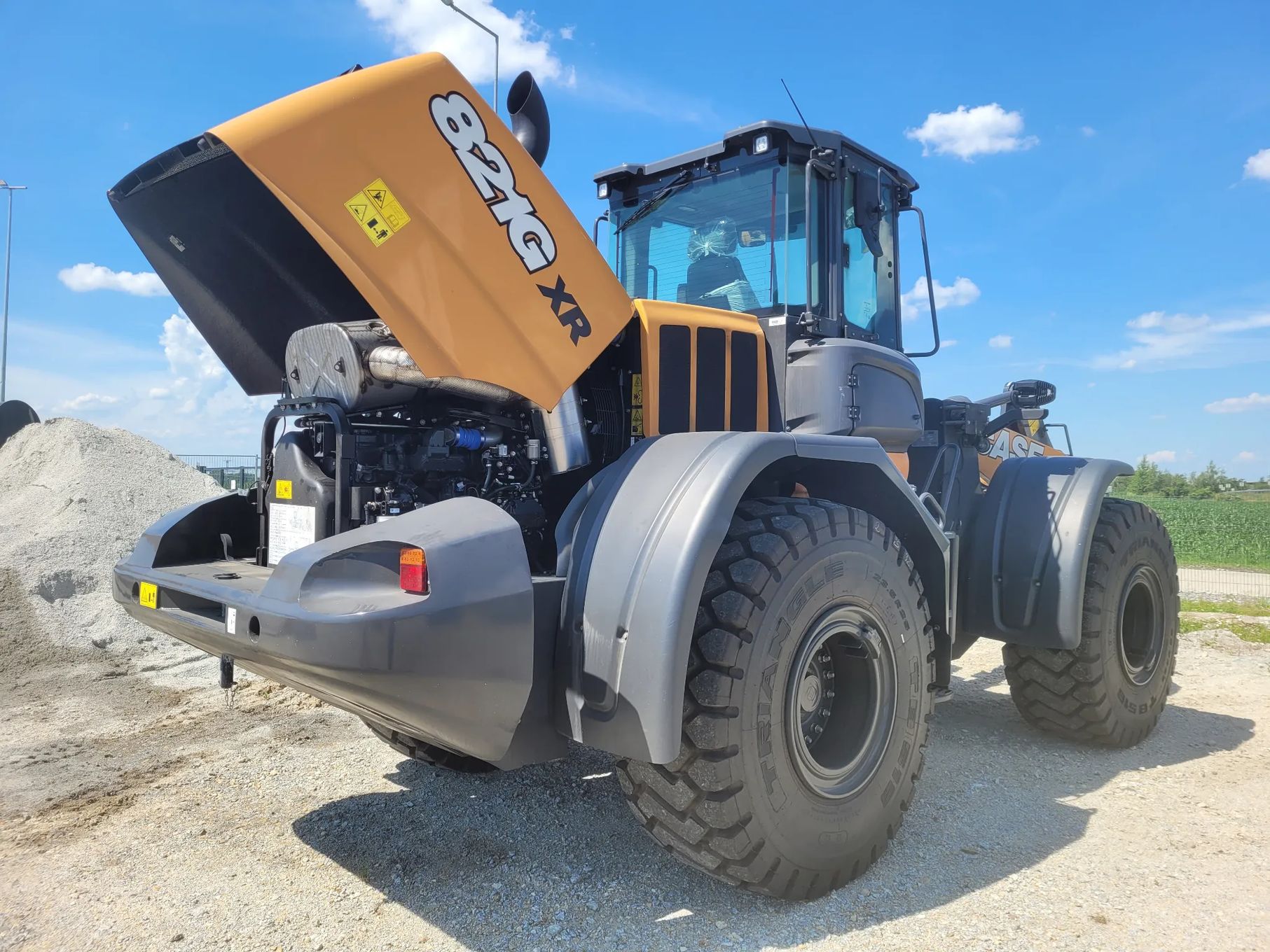 Ładowarka kołowa CASE LONG 20 ton łyżka 4 m recykling beton kruszywa - zdjęcie 3