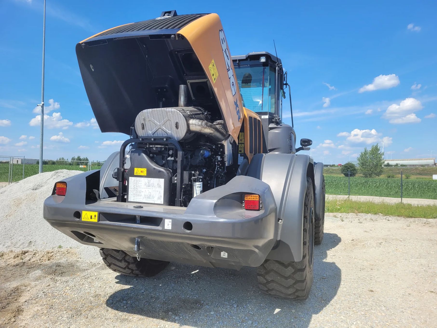 Ładowarka kołowa CASE LONG 20 ton łyżka 4 m recykling beton kruszywa - zdjęcie 4