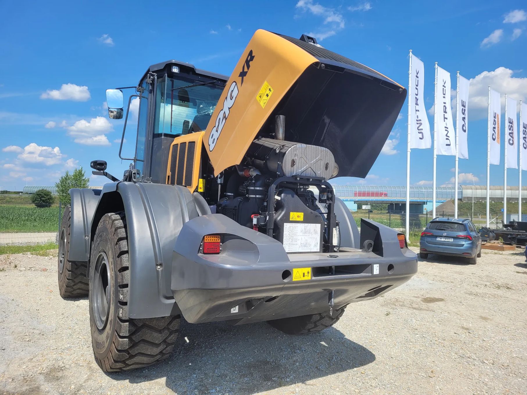 Ładowarka kołowa CASE LONG 20 ton łyżka 4 m recykling beton kruszywa - zdjęcie 5