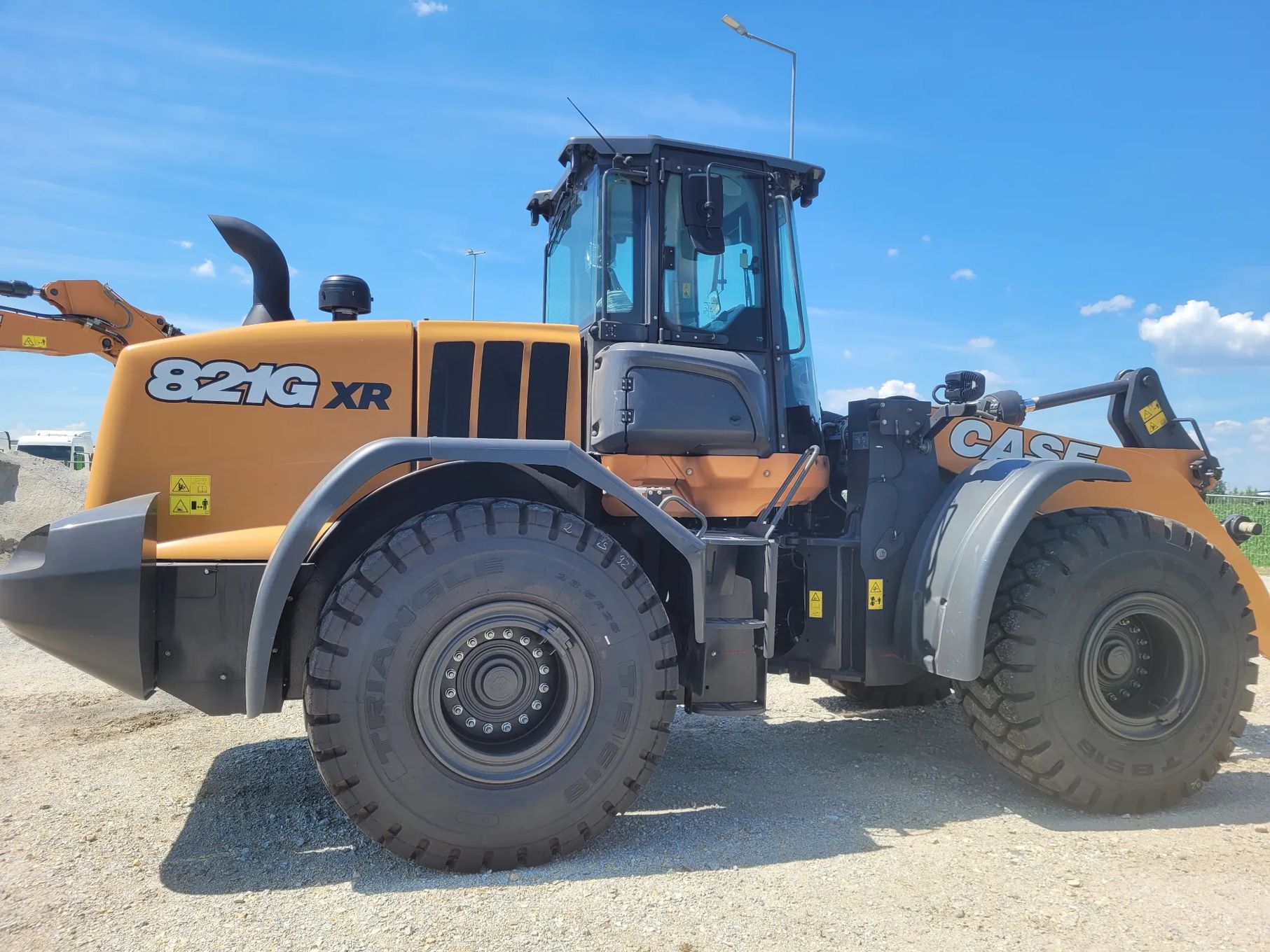 Ładowarka kołowa CASE LONG 20 ton łyżka 4 m recykling beton kruszywa - zdjęcie 7